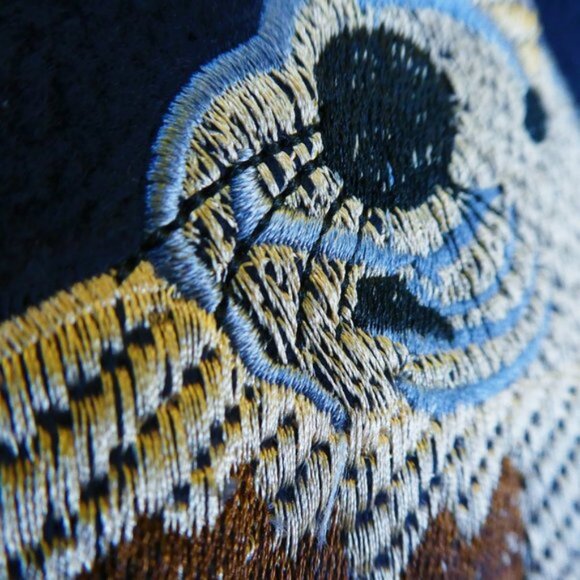 Sea Otter Monterey Bay California Reversible Nylon Fleece Jacket Hood Souvenir - Picture 7 of 10